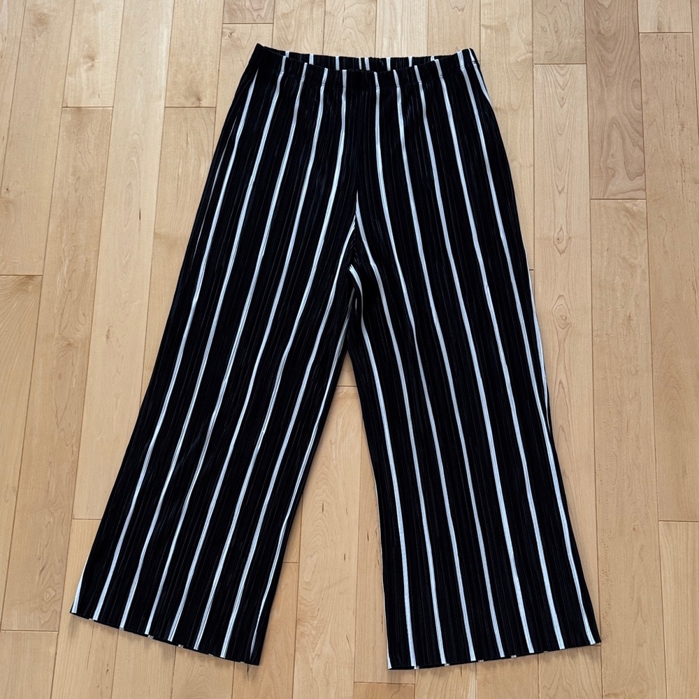Miss Selfridge Monochrome Striped Trousers